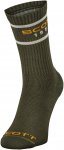 Scott Retro Casual Crew Sock (3-pack) Grün | Größe EU 42-44 |  Kompressionsso