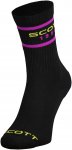 Scott Retro Casual Crew Sock (3-pack) Schwarz | Größe EU 45-47 |  Kompressions
