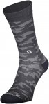 Scott Trail Camo Crew Sock Grau | Größe 42 - 44 |  Kompressionssocken