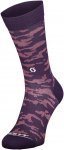 Scott Trail Camo Crew Sock Lila | Größe 39 - 41 |  Kompressionssocken