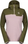 Scott W Defined Original Fleece Pullover Colorblock / Oliv / Pink | Größe XL |