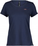 Scott W Division S/sl Tee Blau | Größe XS | Damen Kurzarm-Shirt