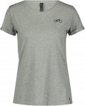 Scott W Division S/sl Tee Grau | Damen Kurzarm-Shirt