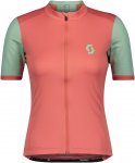 Scott W Endurance 10 S/sl Shirt Colorblock / Rot | Damen Kurzarm-Radtrikot