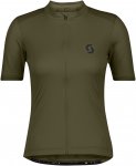 Scott W Endurance 10 S/sl Shirt Oliv | Größe XL | Damen Kurzarm-Radtrikot