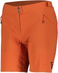 Scott W Endurance Long-sleeve/fit W/pad Shorts Orange | Größe XS | Damen Fahrr