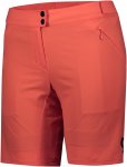 Scott W Endurance Long-sleeve/fit W/pad Shorts Rot | Damen Fahrrad Shorts