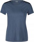 Scott W Endurance Tech S/sl Shirt Blau | Größe XL | Damen Kurzarm-Shirt
