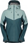 Scott W Explorair 3l Jacket Colorblock / Grün | Größe XS | Damen Ski- & Snowb