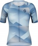Scott W Rc Premium Clmber S/sl Shirt Blau | Damen Kurzarm-Radtrikot
