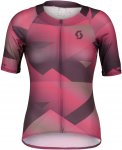 Scott W Rc Premium Clmber S/sl Shirt Lila / Pink | Damen Kurzarm-Shirt
