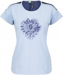 Scott W Trail Flow Dri S/sl Shirt (vorgängermodell) Blau | Damen Kurzarm-Radtri