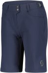 Scott W Trail Flow W/pad Shorts Blau | Größe M | Damen Fahrrad Shorts