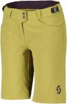 Scott W Trail Flow W/pad Shorts Gelb | Damen Fahrrad Shorts