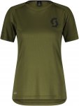 Scott W Trail Vertic Pro S/sl Shirt Oliv | Größe XS | Damen Kurzarm-Radtrikot