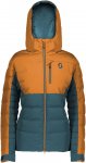 Scott W Ultimate Down Jacket Colorblock / Blau / Orange | Größe XL | Damen Ski