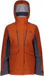 Scott W Vertic Drx 3l Jacket Colorblock / Orange | Größe XS | Damen Ski- & Sno