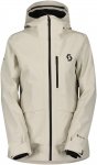 Scott W Vertic Gtx® 2l Jacket Beige | Größe M | Damen Ski- & Snowboardjacke