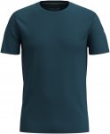 Smartwool M Merino Short Sleeve Tee Blau | Herren Kurzarm-Shirt