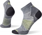 Smartwool M Run Zero Cushion Ankle Socks Grau | Herren Kompressionssocken