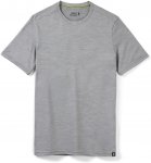 Smartwool M Short Sleeve Tee Slim Fit Grau | Herren Kurzarm-Shirt