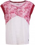 Super.Natural W Active Tee Colorblock / Pink / Weiß | Damen T-Shirt