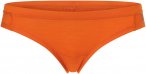Super.natural W Base Thong 175 Orange | Größe XXL | Damen Kurze Unterhose