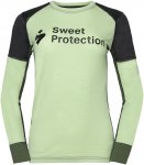 Sweet Protection W Hunter Merino Hybrid Long-sleeve Jersey Colorblock / Grün | 