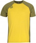 Ternua M Krin Tee Gelb / Grün | Größe S | Herren Kurzarm-Shirt