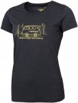 Ternua W Logna T-shirt Schwarz | Größe XL | Damen Kurzarm-Shirt