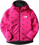 The North Face Girls Reversible Perrito Jacket Pink / Schwarz | Mädchen Outdoor