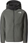 The North Face Youth Glacier Full Zip Hoodie Grau |  Fleece-Pullover