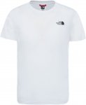 The North Face Youth Short-Sleeve Simple Dome Tee Weiß |  Kurzarm-Shirt