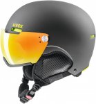 Uvex Hlmt 500 Visor Grau | Größe 52 - 55 cm |  Ski- & Snowboardhelm