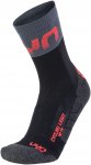 Uyn M Cycling Light Socks Grau / Schwarz | Größe EU 35-38 | Herren Kompression