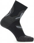 Uyn M Trekking 2in Merino Socks Grau / Schwarz | Größe 39 - 41 | Herren Kompre