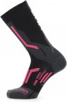 Uyn W Ski Cross Country 2in Socks Schwarz | Größe 37 - 38 | Damen Kompressions