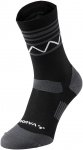 Vaude Bike Socks Mid Schwarz / Weiß | Größe 45 - 47 |  Kompressionssocken