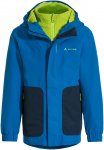 Vaude Kids Campfire 3in1 Jacket Iv Blau | Größe 104 | Kinder Ski- & Snowboardj