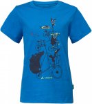 Vaude Kids Lezza T-shirt Blau | Größe 110 - 116 | Kinder Kurzarm-Shirt
