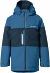 Vaude Kids Snow Cup Jacket Colorblock / Blau | Größe 104 | Kinder Ski- & Snowb