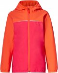 Vaude Kids Turaco Jacket Ii Colorblock / Orange / Pink | Größe 158 - 164 | Kin