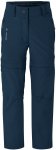 Vaude Kids Zip-off Pants Slim Fit Blau | Größe 146 - 152 | Kinder Hose