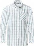Vaude Mens Albsteig Long-sleeve Shirt Iii Kariert / Weiß | Herren Langarm-Hemd