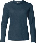 Vaude Womens Essential Long-sleeve T-shirt Blau | Größe 40 | Damen Langarm-Shi