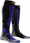 X-socks Ski Alpin Silver Blau / Schwarz | Größe EU 35-38 |  Kompressionssocken