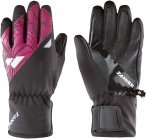Zanier Youth Sillian.stx Lila / Schwarz | Größe 5 | Kinder Fingerhandschuh