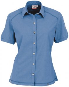 Maul - Alpbach - Damen Outdoor Bluse - blau-38/M