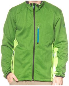 Maul - Alpspitz - Strechfleecejacke - grün-S