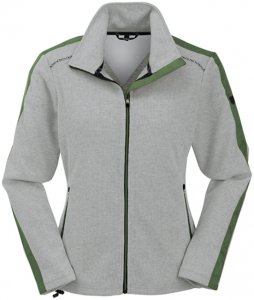 Maul - Stolzenau II - Damen Strickjacke - grau/grün-38/M